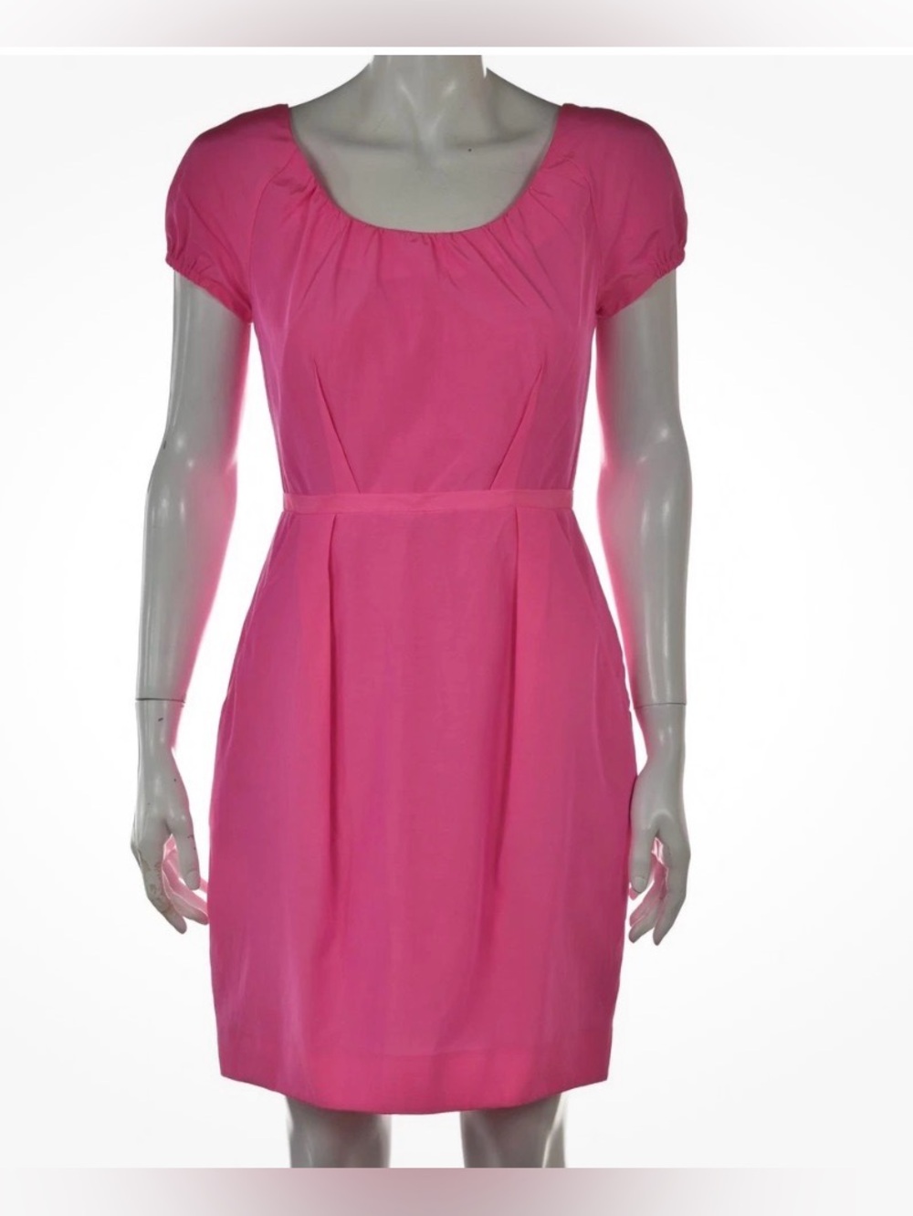 J. Crew Pink Cap Sleeve Short Sleeve Dress Size 2 C12-012